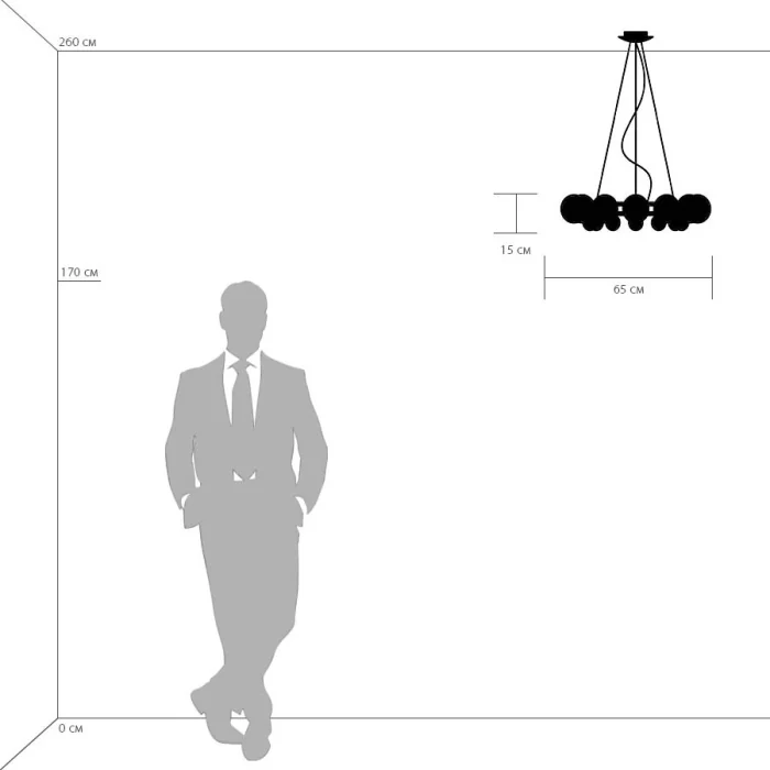 Подвесная люстра Sferetta LIGHTSTAR 801124