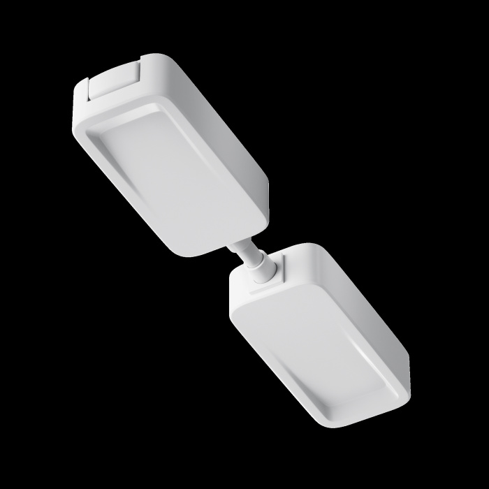 Коннектор питания прямой Radity встраиваемый белый Maytoni TRA084C-W-12