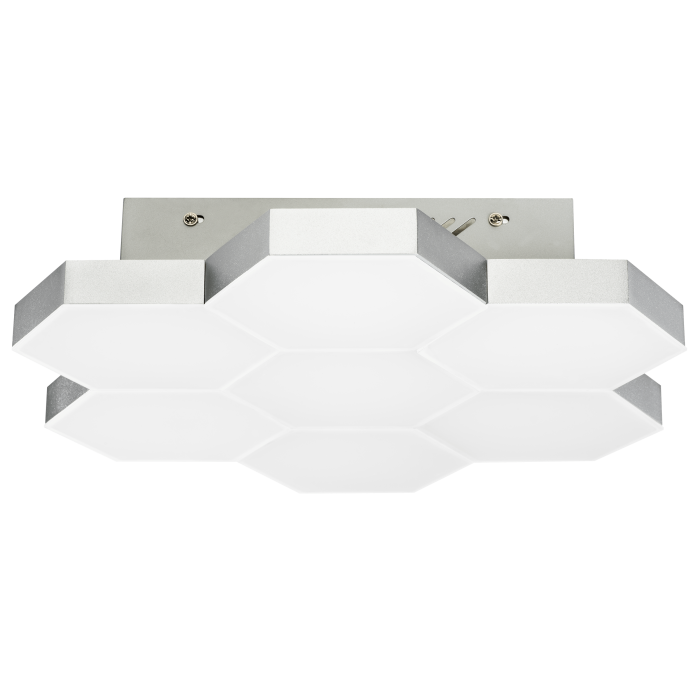 Светильник потолочный FAVO LED-35W 1680LM Silver 3000K (в комплекте) 750072 (MX13003032-7А)