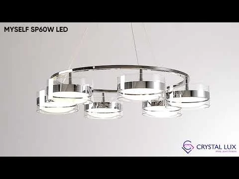 Люстра Crystal Lux MYSELF SP60W LED