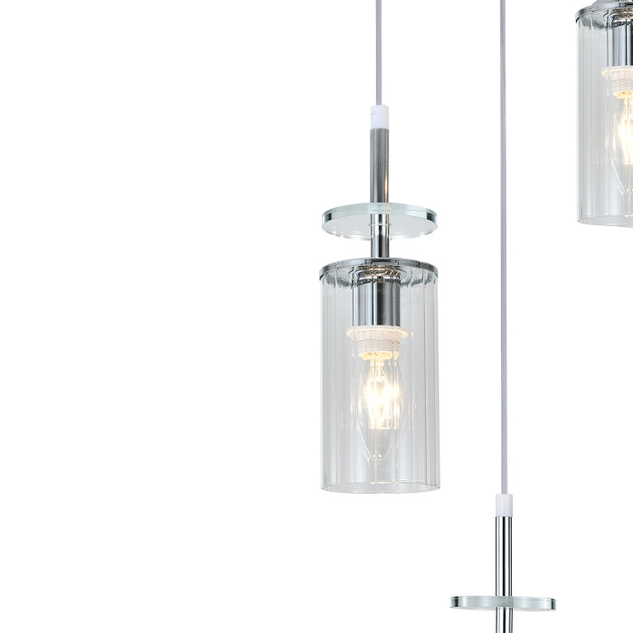 Подвесной светильник AVOLTO ESCADA 10191/3 Chrome