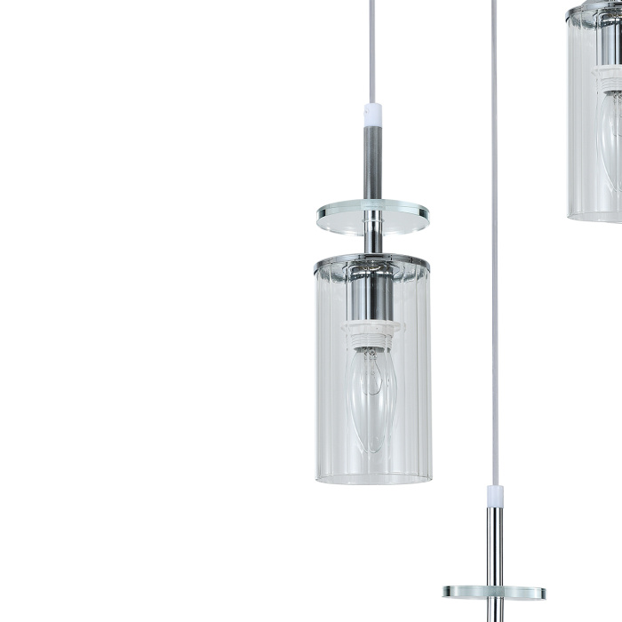 Подвесной светильник AVOLTO ESCADA 10191/3 Chrome