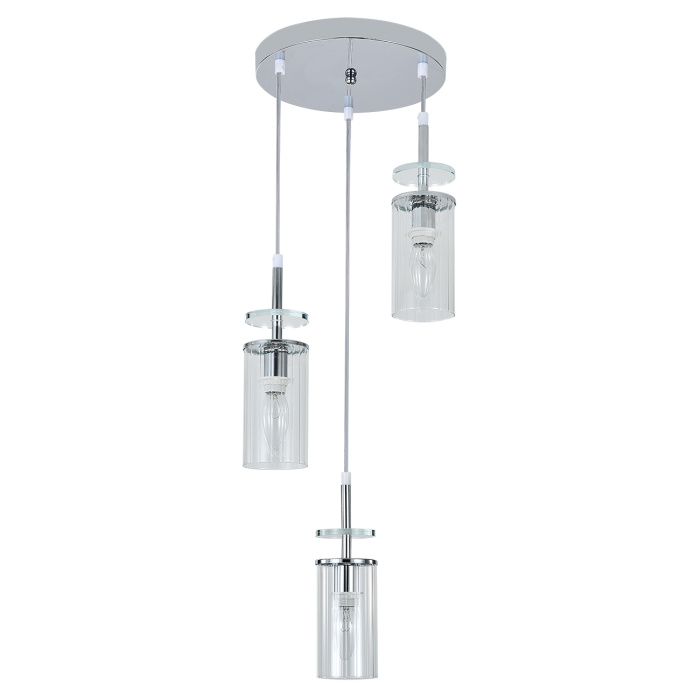 Подвесной светильник AVOLTO ESCADA 10191/3 Chrome