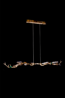 Подвесной светильник Leon Olivia LE3037/1580L GD