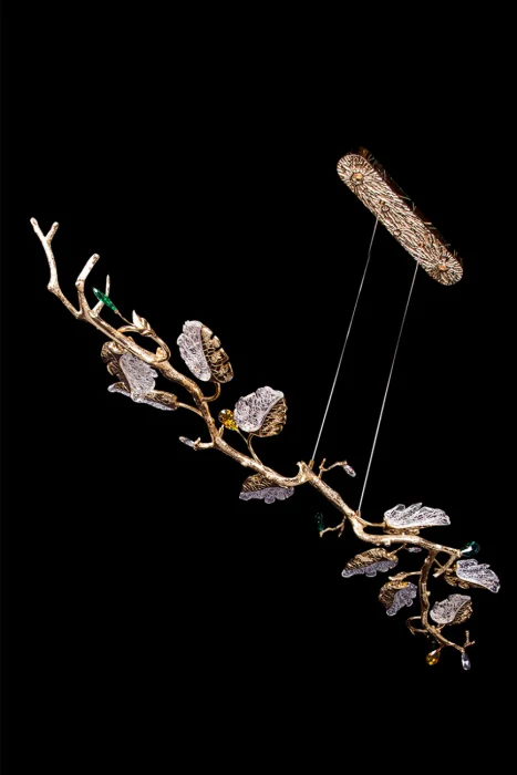 Подвесной светильник Leon Olivia LE3037/1580L GD