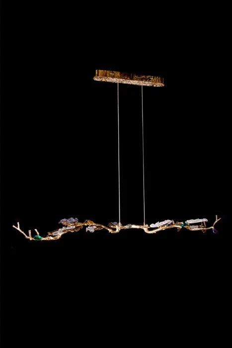 Подвесной светильник Leon Olivia LE3037/1580L GD