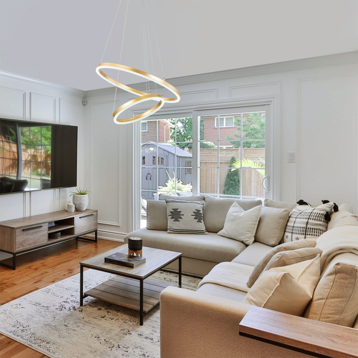 Подвесной светильник VOID ESCADA 10254/2LED Gold APP