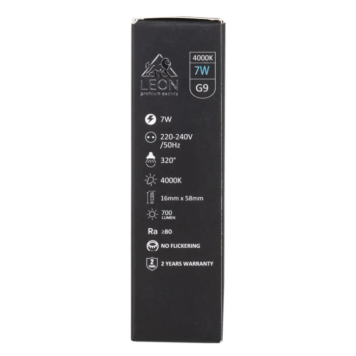 Светодиодная лампа Leon LE-G9-COB-7W-4000K
