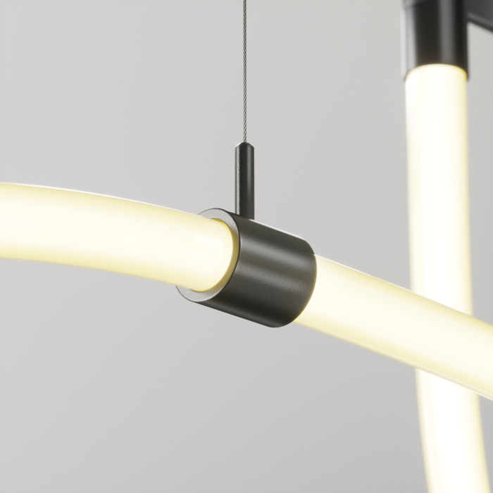 Потолочный коннектор с тросовым подвесом Maytoni Tau TRA154CSW-1B