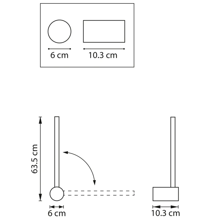 Светильник настенный Tubo Lightstar 748847