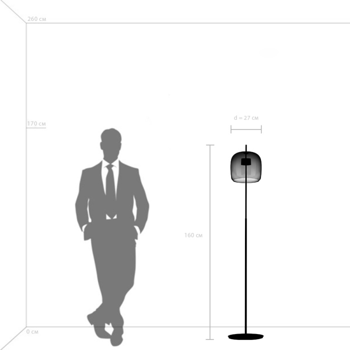 Торшер Cupola Lightstar 804718