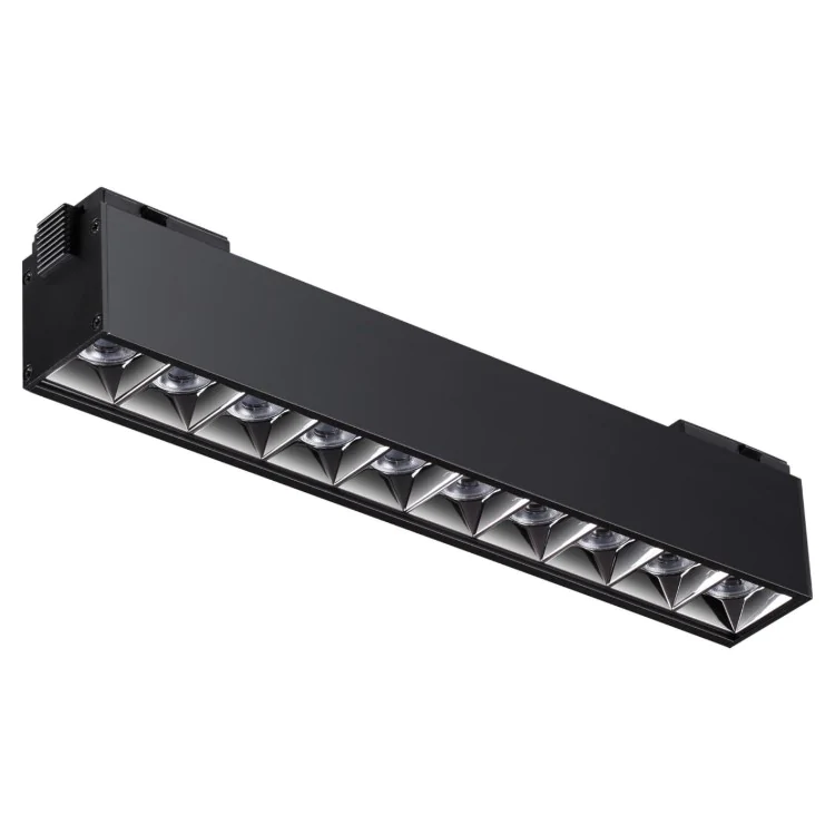 358524 SHINO NT21 000 черный Трековый светильник для низковольного шинопровода IP20 LED 4000K 20W 48V KIT