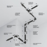 Шинопровод встраиваемый Maytoni Busbar trunkings Exility TRX034-422W