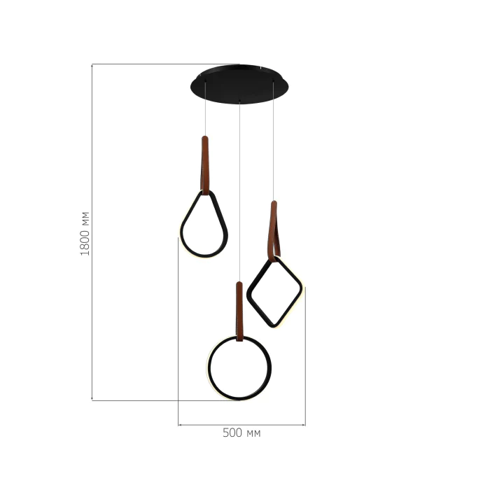 Подвесной светильник ST LUCE SHAPE SL6131.403.36