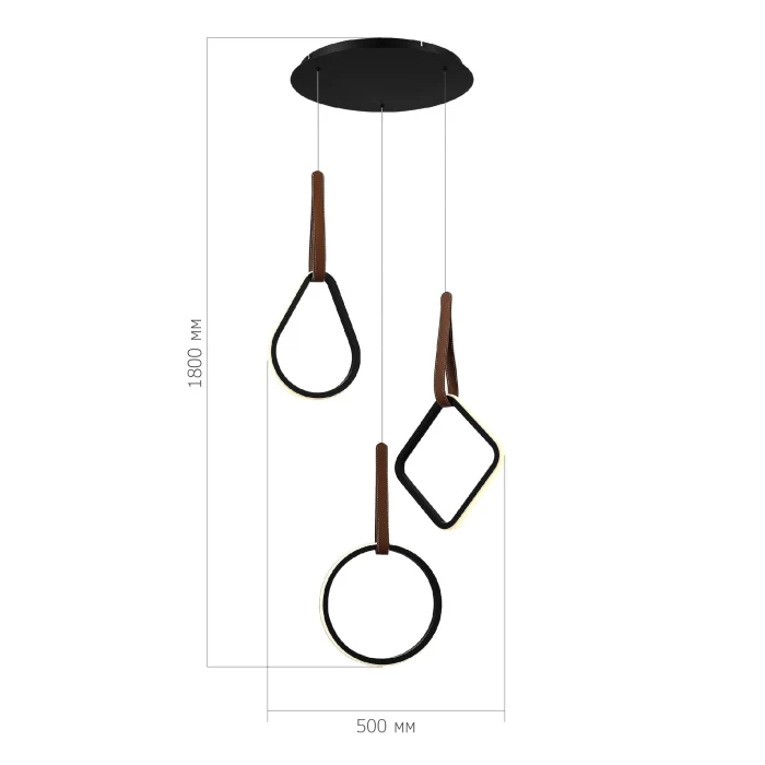 Подвесной светильник ST LUCE SHAPE SL6131.403.36