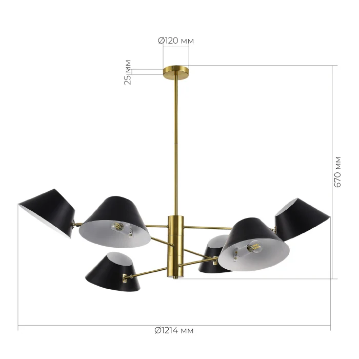 Подвесной светильник evoluce NORBI SLE1253-343-06