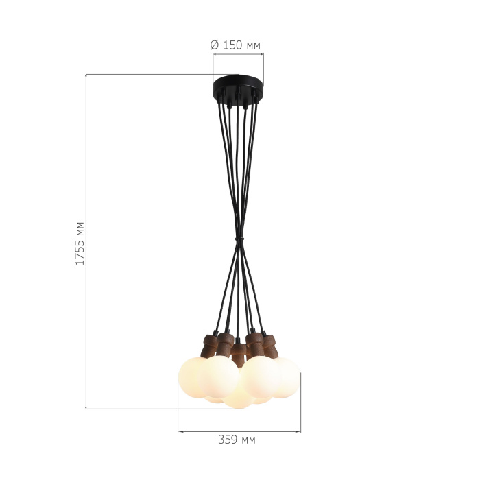 Подвесной светильник ST LUCE CORK SL6226.403.07