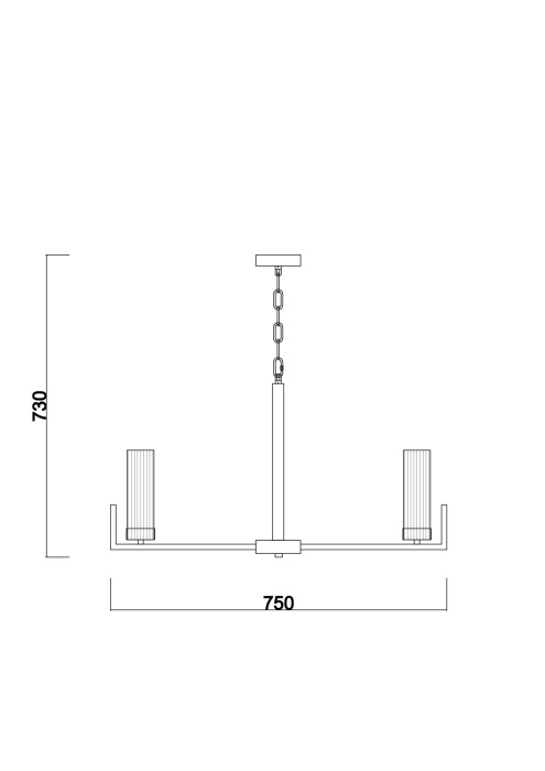 Подвесная люстра Freya Adeline FR5214PL-08BS