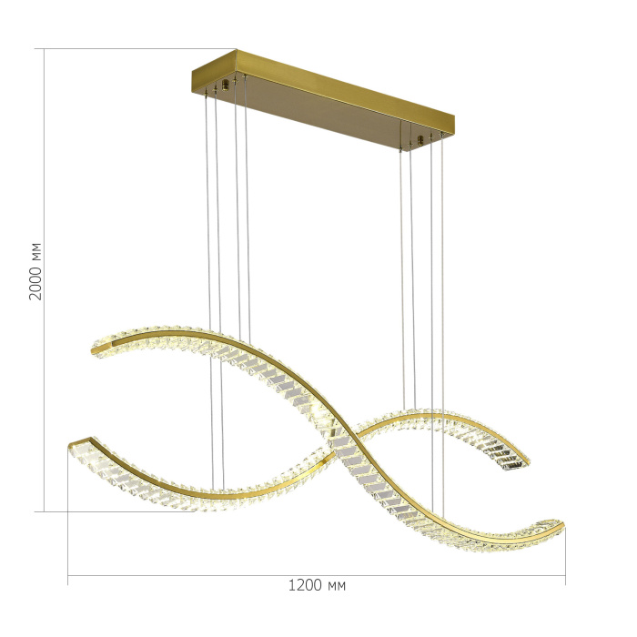 Подвесной светильник ST LUCE ACENO SL6206.303.50