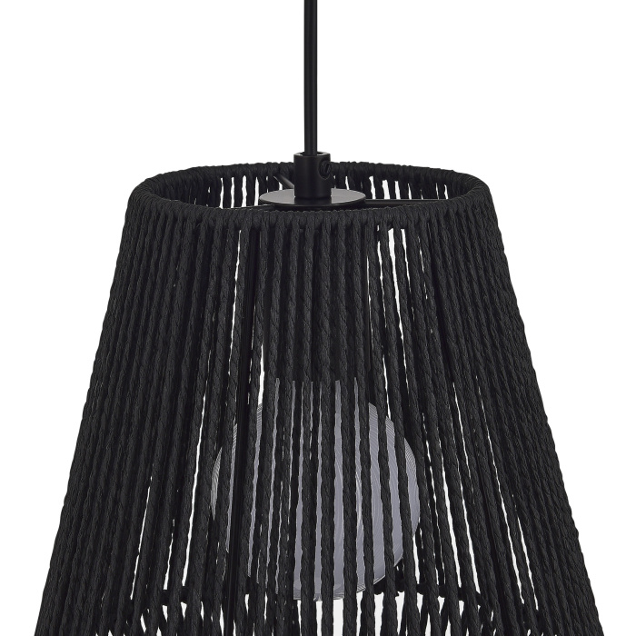 Светильник подвесной черный/черный E27 1*40W SLE6025-413-01