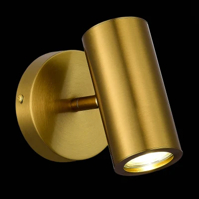 Бра ST-Luce Черный, Латунь/Латунь GU10 1*5W 4000K SL1215.401.01