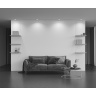 Встраиваемый светильник Maytoni Gyps Modern DL004-1-01-W