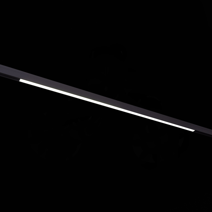 Магнитный трековый светильник Черный LED 1*40W 3000K 2 600Lm Ra>90 120 IP20 L1 206xW22x ST360.436.40