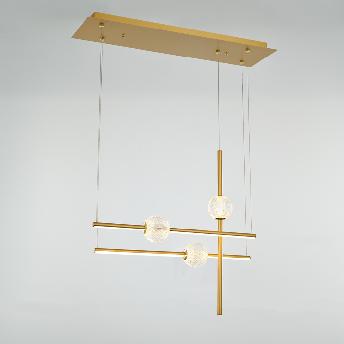 Подвесной светильник Delight Collection MD21001050 MD21001050-3B gold