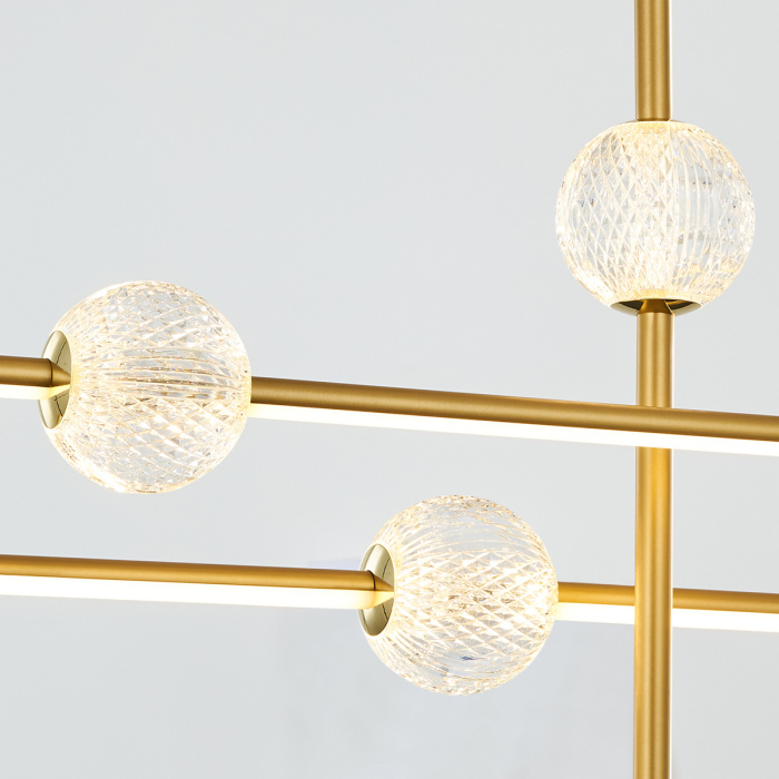 Подвесной светильник Delight Collection MD21001050 MD21001050-3B gold