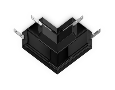 Коннектор угловой для корпуса в натяжной потолок Magnetic 220V Ambrella light GL1043