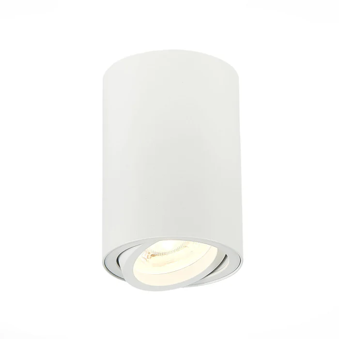 ST108.507.01 Светильник потолочный ST-Luce Матовый белый/Матовый белый GU10 1*50W
