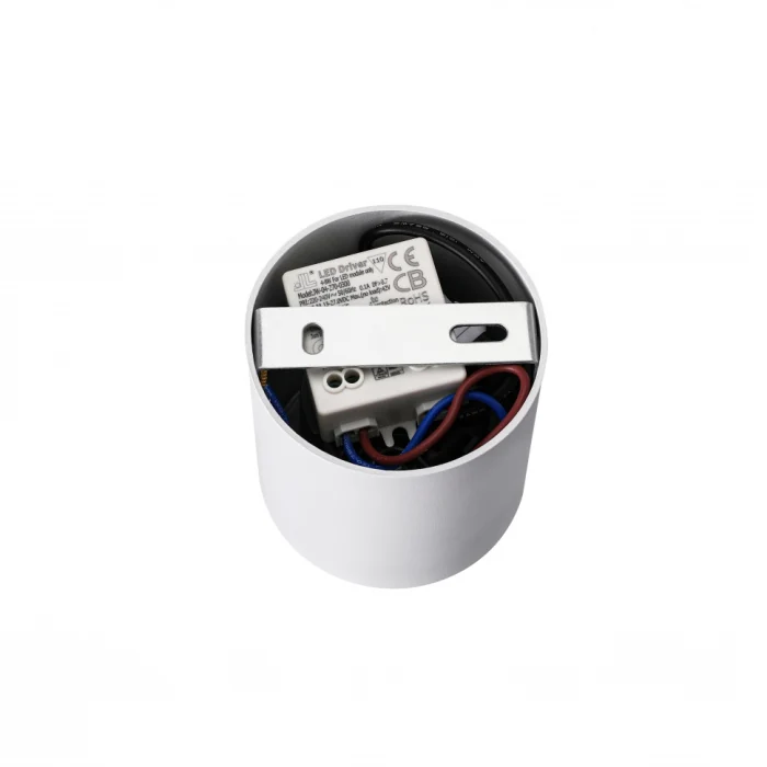 Светильник накладной iLedex Metrica 108-7W-D80-4000K-24DG-WH