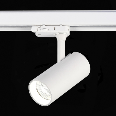 Светильник трековый Белый LED 1*10W 3000K 800Lm Ra&gt;90 38° IP20 L130xW60xH195 165-265V ST661.536.10