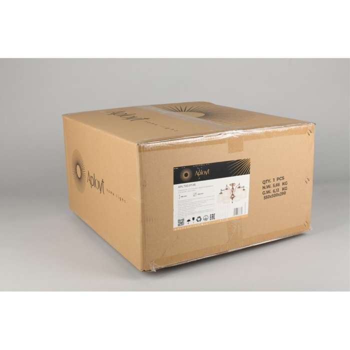 Люстра потолочная Aployt Agata APL.720.07.06