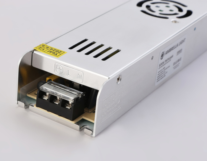 Блок питания с EMC для светодиодной ленты 12V 360W 30A IP20 185-260V 223*67*40 GS8656 Ambrella light GS8656