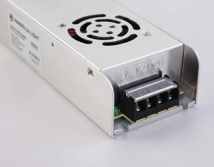 Блок питания с EMC для светодиодной ленты 12V 360W 30A IP20 185-260V 223*67*40 GS8656 Ambrella light GS8656