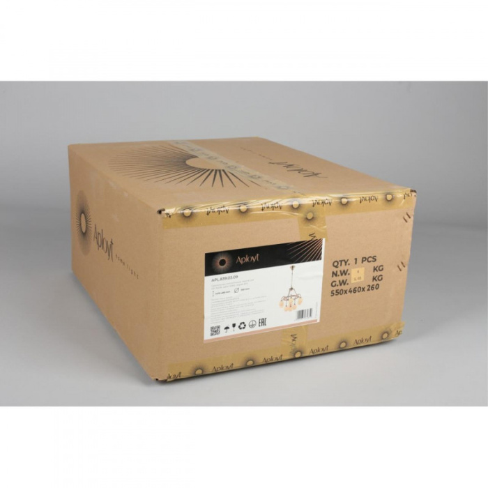 Люстра подвесная Aployt Eloiz APL.839.03.09