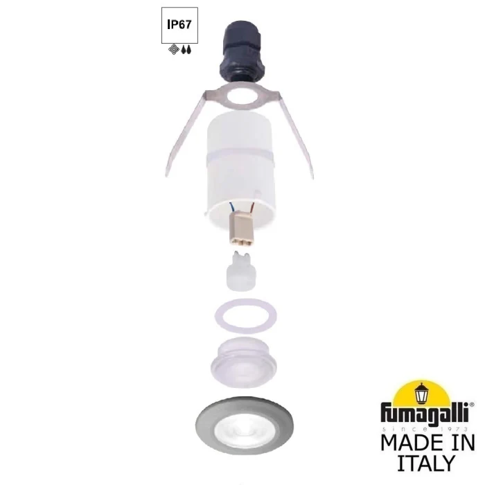Уличный встраиваемый светильник FUMAGALLI TERESA 2L0.000.000.LXZ1L