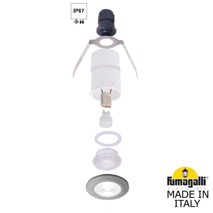 Уличный встраиваемый светильник FUMAGALLI TERESA 2L0.000.000.LXZ1L