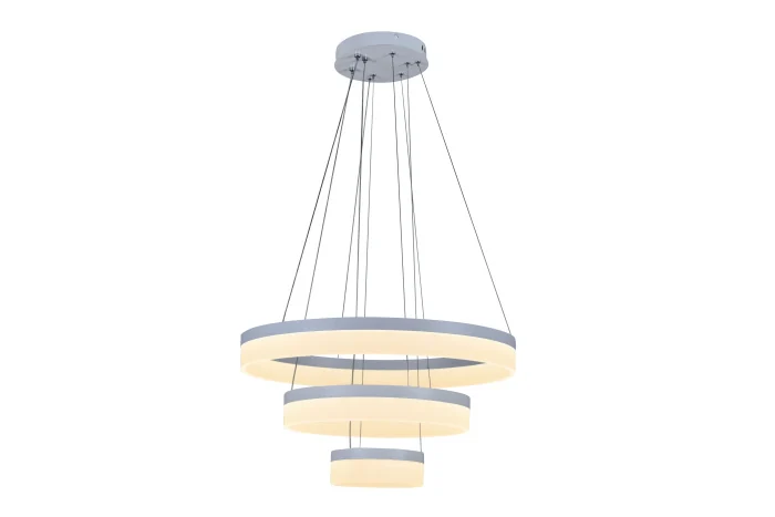 Подвесная люстра iLedex Around D0301-3 (200x400x600) WH