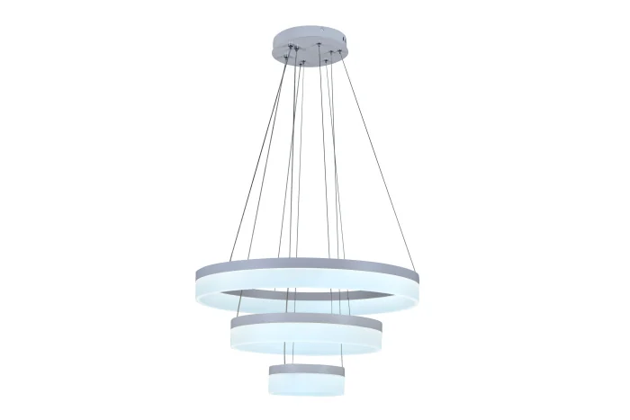 Подвесная люстра iLedex Around D0301-3 (200x400x600) WH