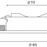 Встраиваемый светильник Hesby Lighting Harstad HSBL_0215