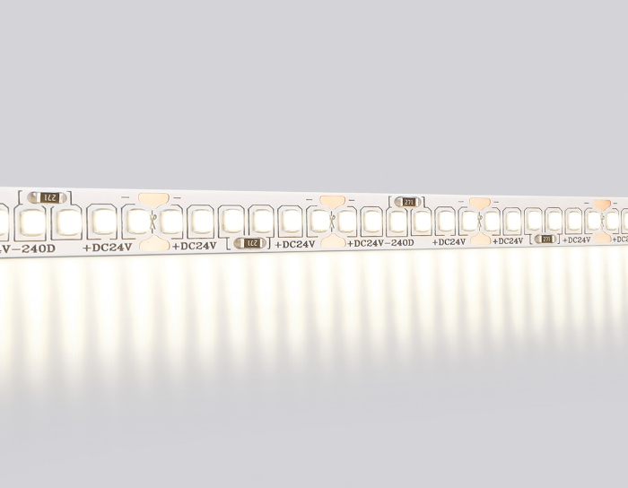 Светодиодная лента Ambrella Light GS3502 2835 240Led /22W m/ 24V IP20 4500K 5m Ambrella light GS3502