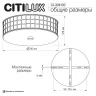 Потолочный светильник Citilux Портал CL324132