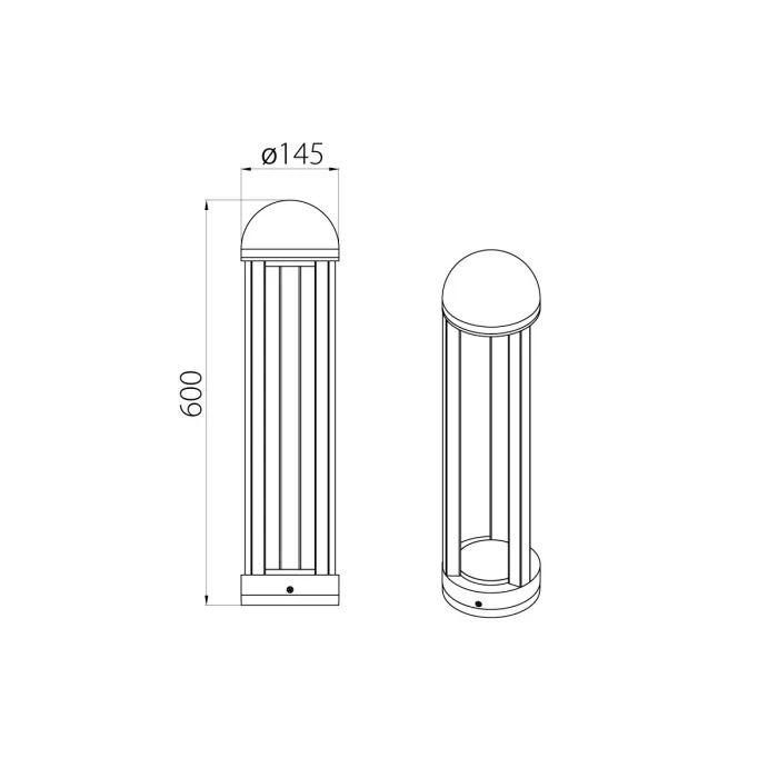 Фонарный столб Natural Concepts Dwell NC-013102RH-60-SB
