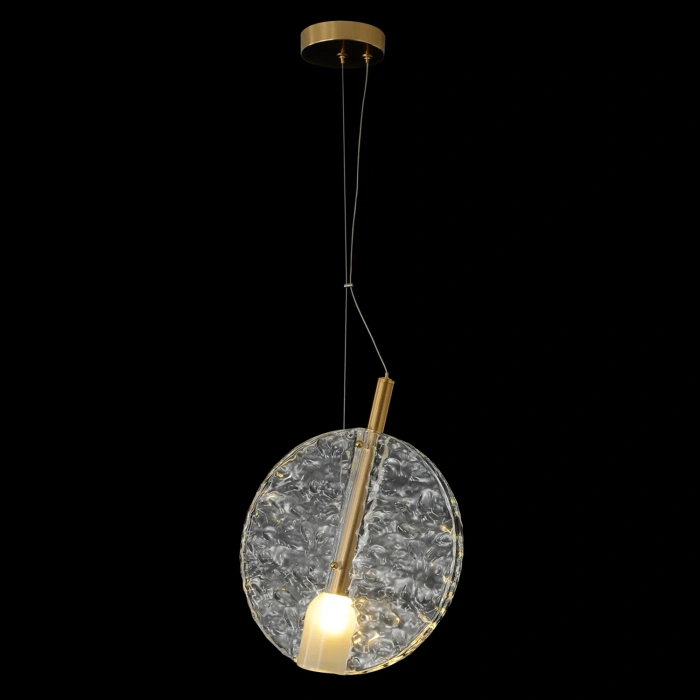 Светильник подвесной Crystal Lux FROZEN SP1 BRASS