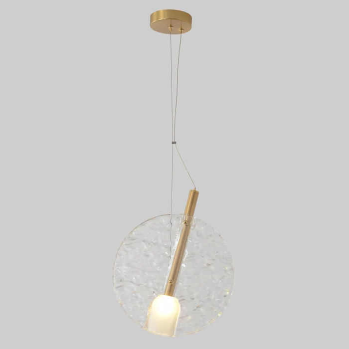 Светильник подвесной Crystal Lux FROZEN SP1 BRASS