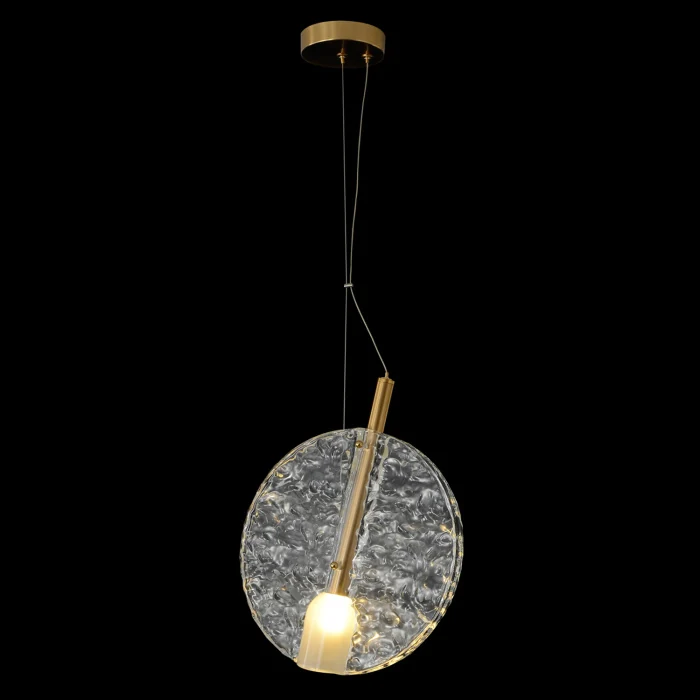 Светильник подвесной Crystal Lux FROZEN SP1 BRASS