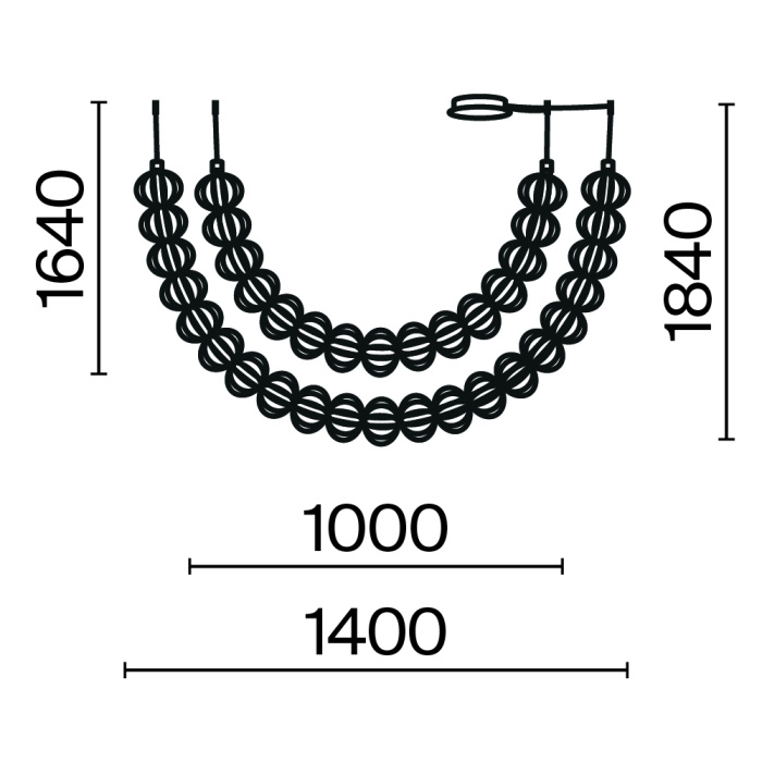 Подвесной светильник Maytoni Golden cage MOD216PL-L55G3K