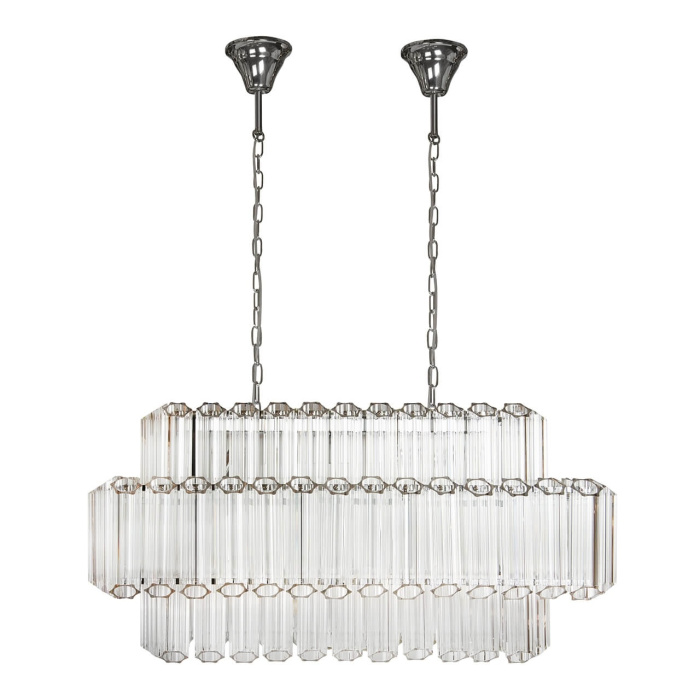 Подвесная люстра iLamp Destiny MD0267-14 CHROME+CLEAR